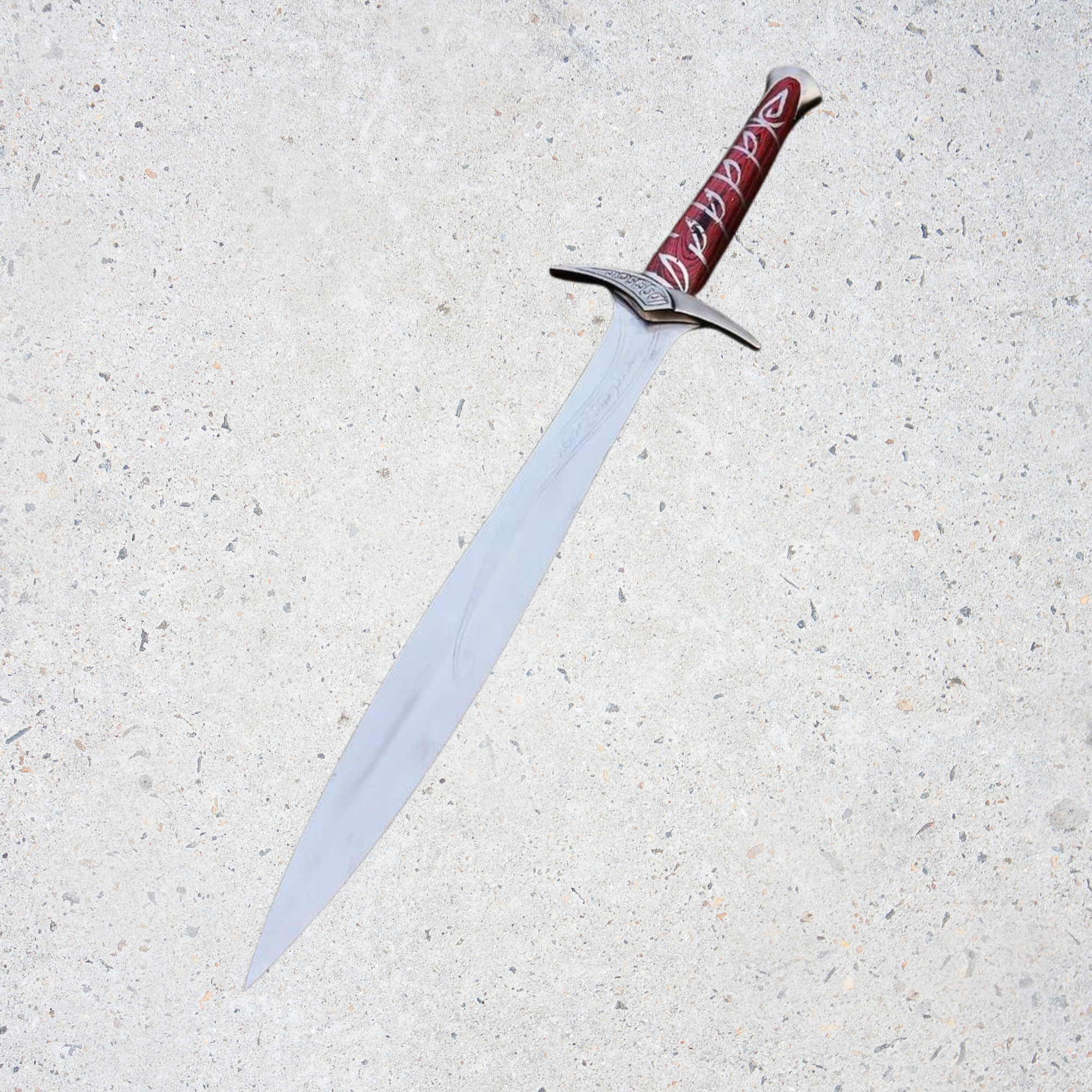 Shardblade Hobbit Sting Sword Handmade Steel Replica – Lord of the Rings with Scabbard
