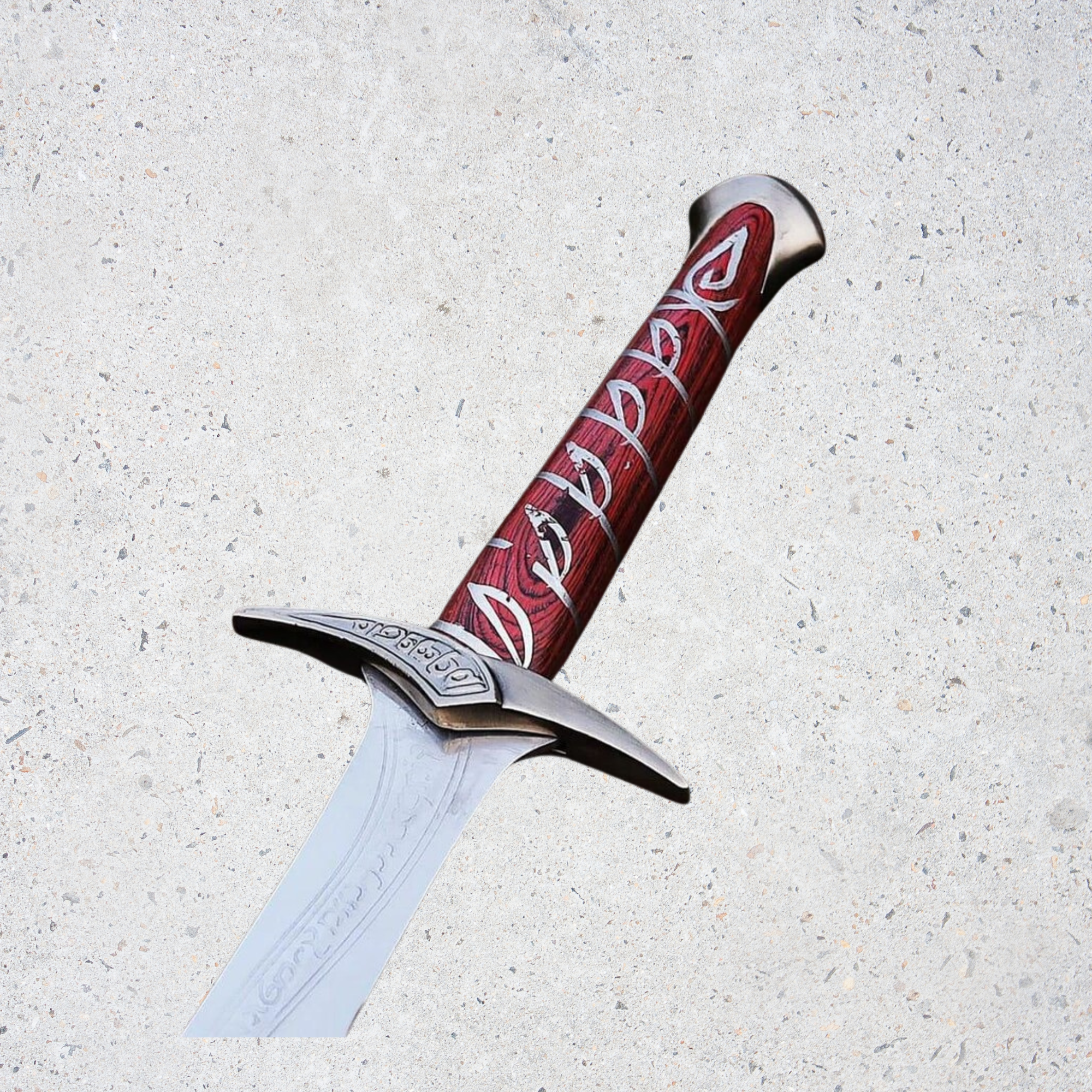 Shardblade Hobbit Sting Sword Handmade Steel Replica – Lord of the Rings with Scabbard